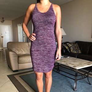 Wilfred Free Purple midi dress